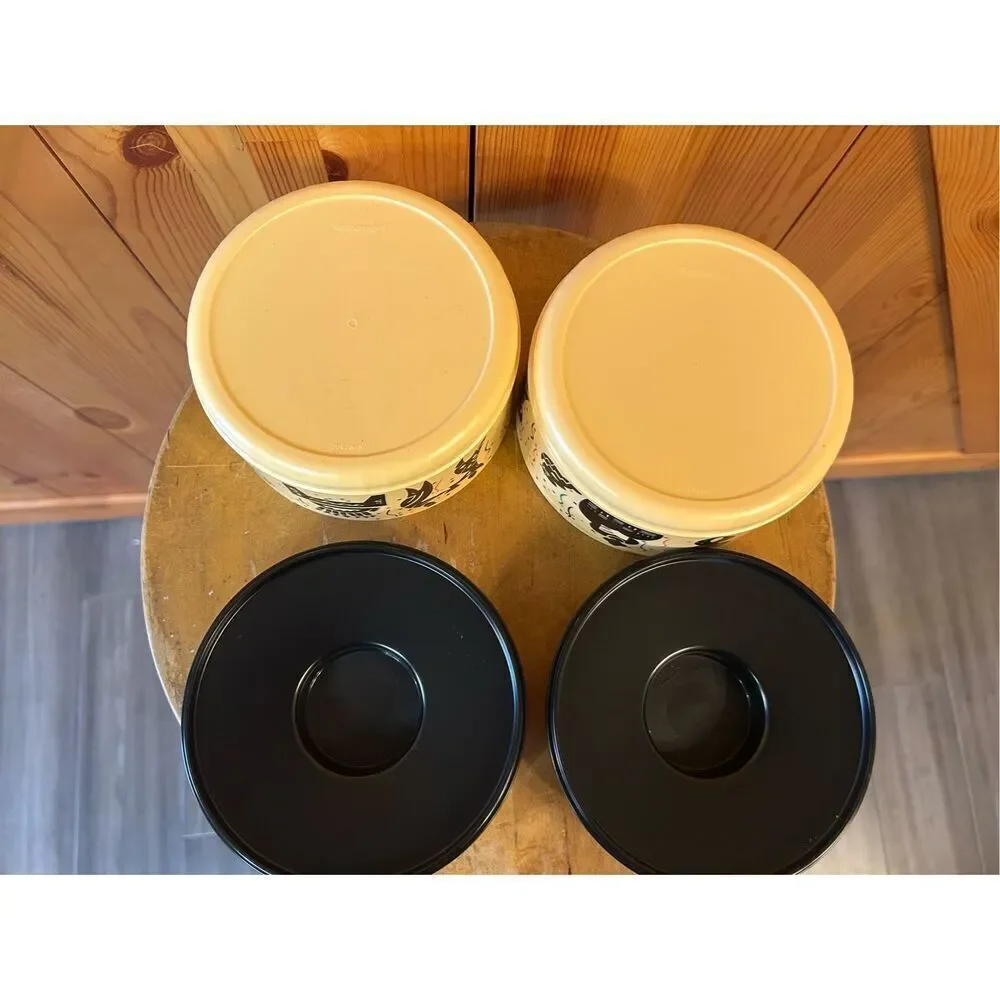 Vintage Tupperware Black Americana Memorabilia African Reggae bowls celebrate (8